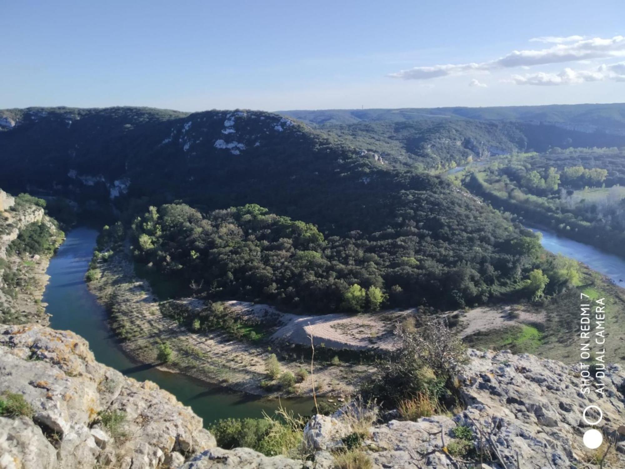 Proche Uzes Petit Gite Avec Grande Cuisine D'Ete Et Piscine Saint-Siffret Eksteriør billede